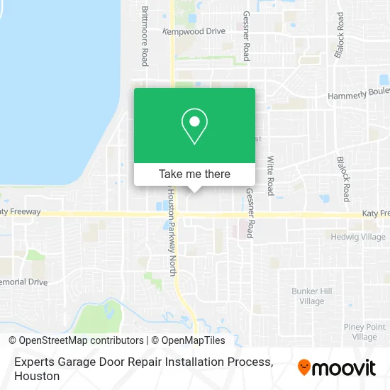 Experts Garage Door Repair Installation Process map
