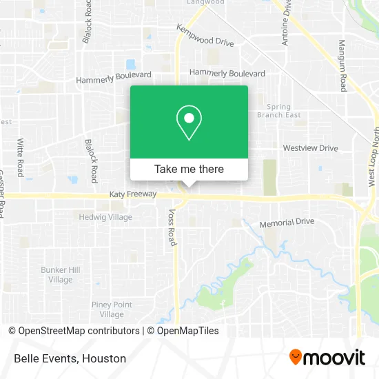 Belle Events map