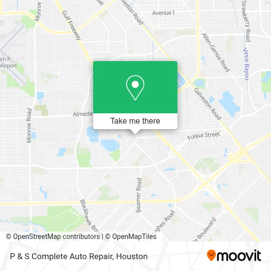 P & S Complete Auto Repair map