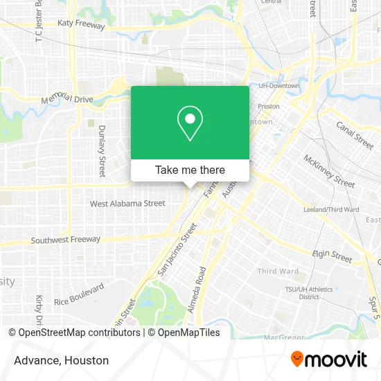 Advance map