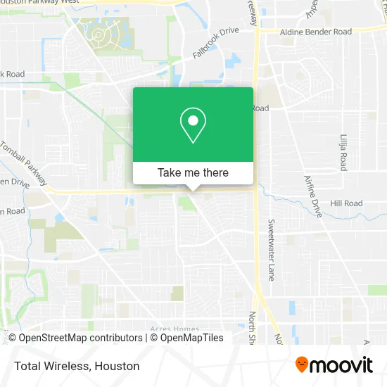 Total Wireless map