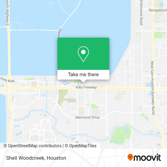 Shell Woodcreek map