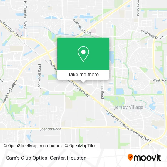 Sam's Club Optical Center map