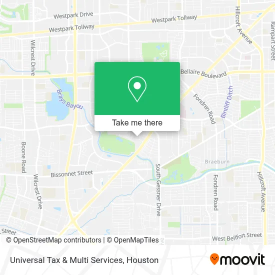 Universal Tax & Multi Services map