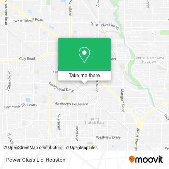 Power Glass Llc map