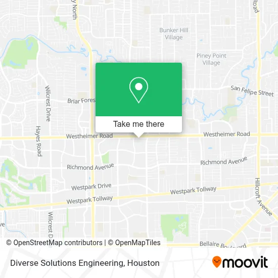 Diverse Solutions Engineering map