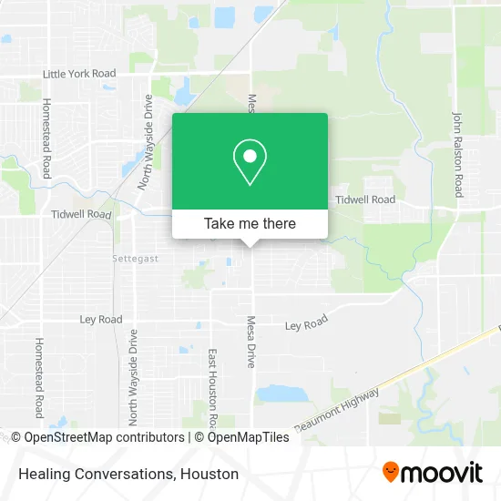 Healing Conversations map