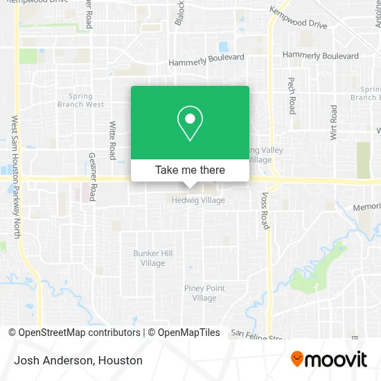 Josh Anderson map