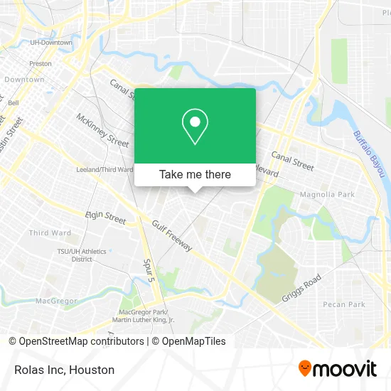 Rolas Inc map