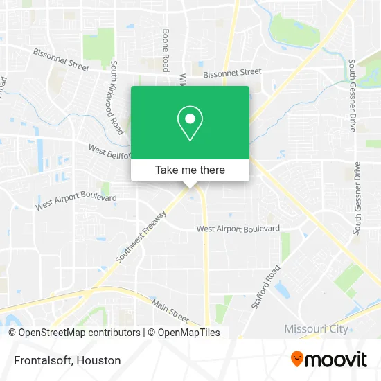 Frontalsoft map