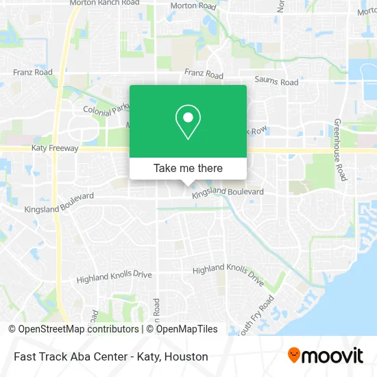 Fast Track Aba Center - Katy map