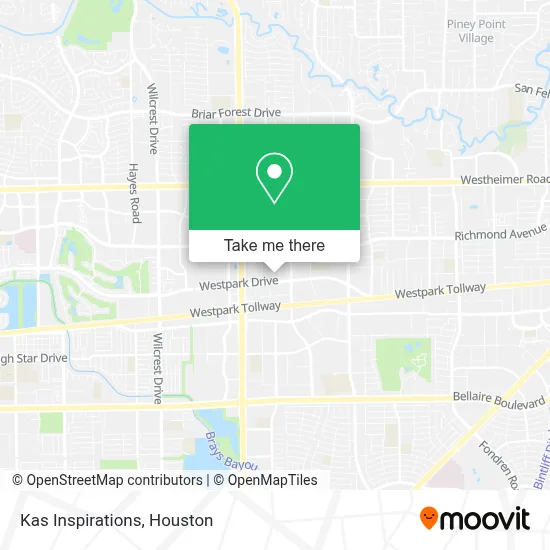 Kas Inspirations map