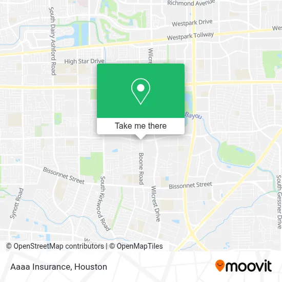 Aaaa Insurance map