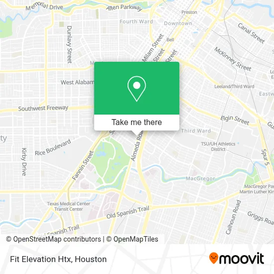 Fit Elevation Htx map