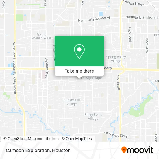 Camcon Exploration map