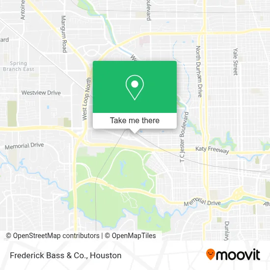 Frederick Bass & Co. map