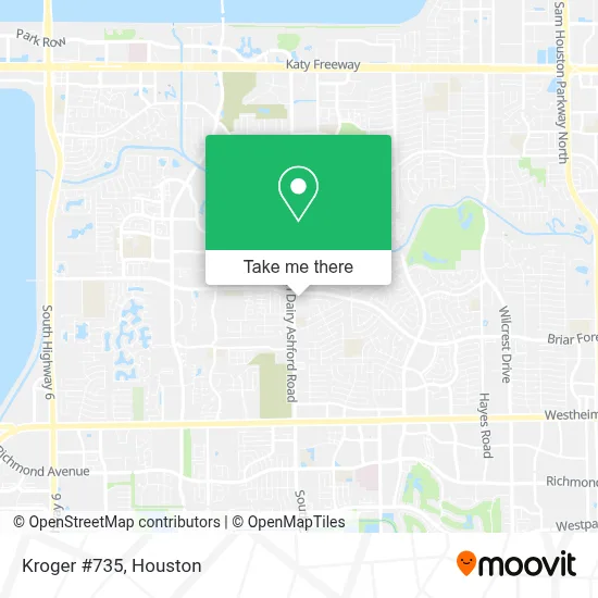 Kroger #735 map