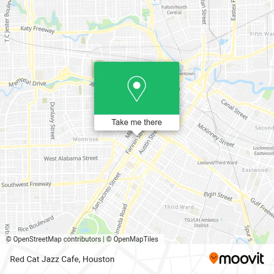 Red Cat Jazz Cafe map