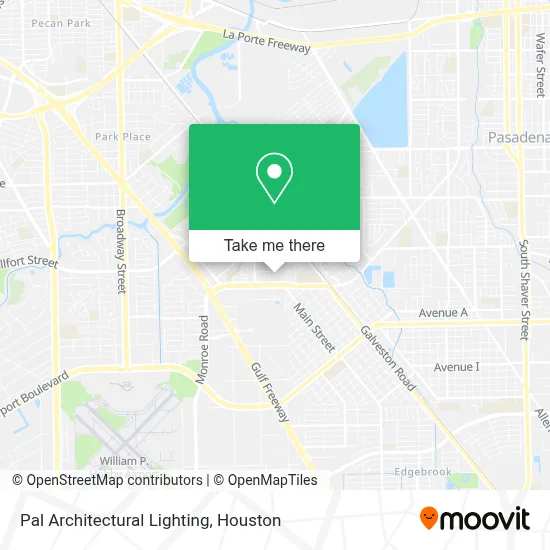Pal Architectural Lighting map