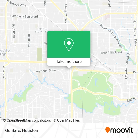Go Bare map