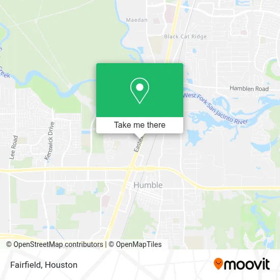Fairfield map