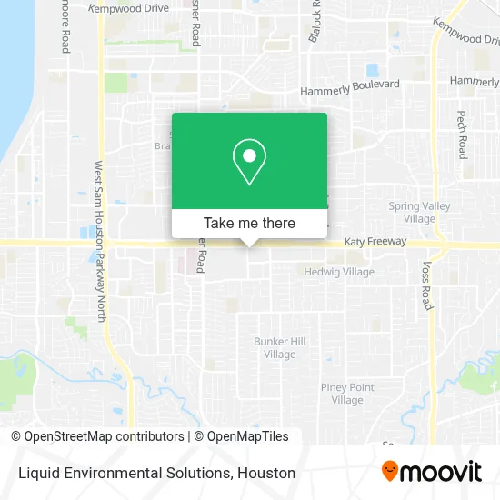 Liquid Environmental Solutions map