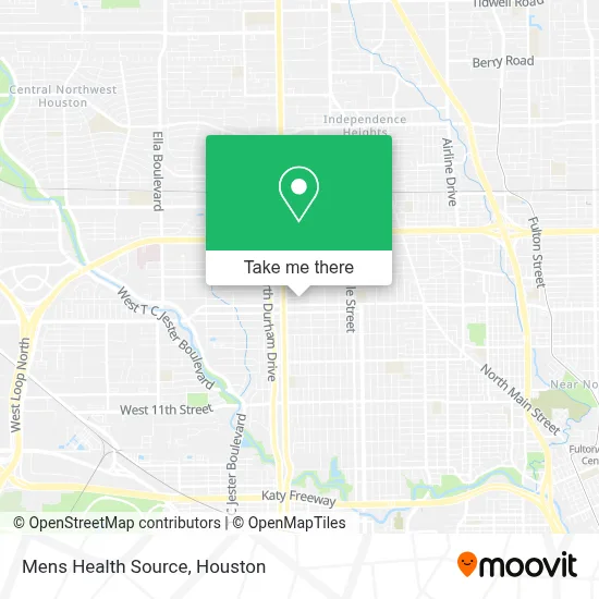 Mens Health Source map