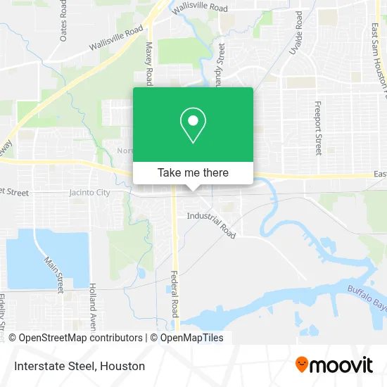 Interstate Steel map