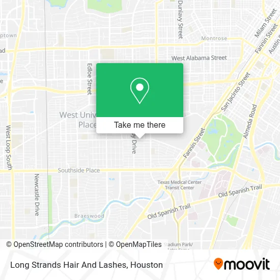 Long Strands Hair And Lashes map