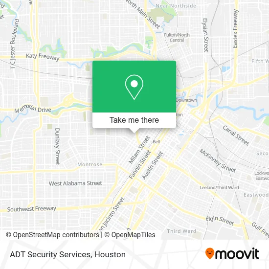 Adt Security Services map