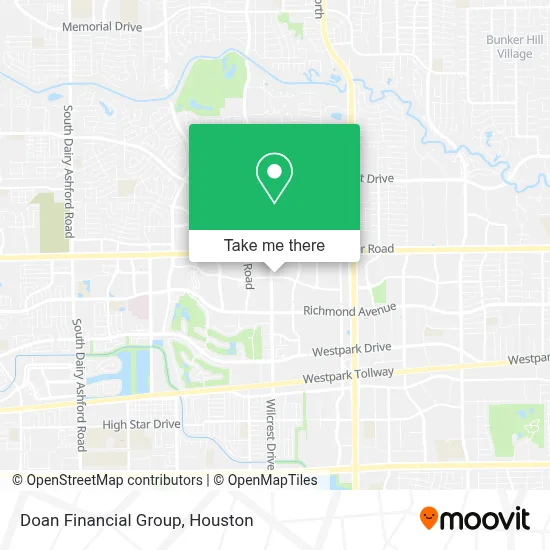 Doan Financial Group map