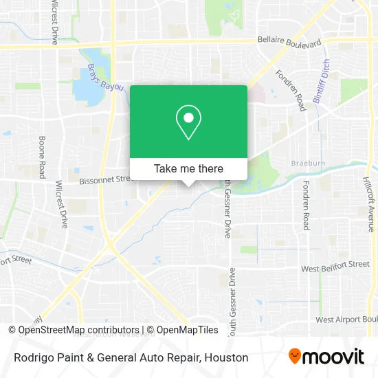 Rodrigo Paint & General Auto Repair map