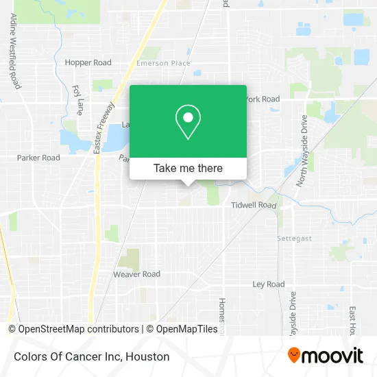 Colors Of Cancer Inc map