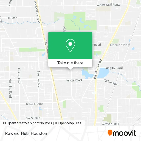 Reward Hub map