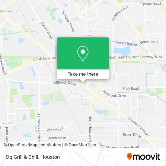 Dq Grill & Chill map