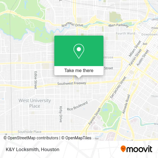 K&Y Locksmith map