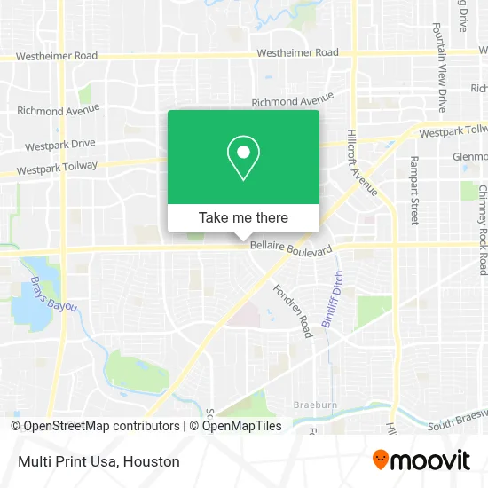 Multi Print Usa map