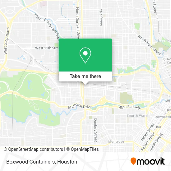 Boxwood Containers map