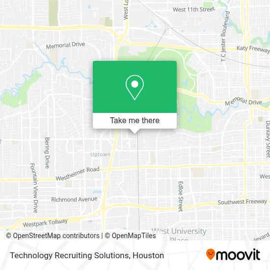 Technology Recruiting Solutions map