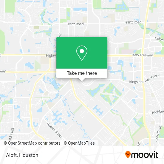 Aloft map