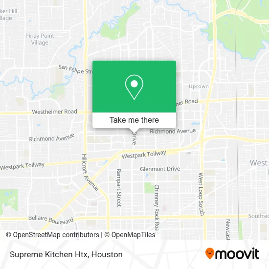 Supreme Kitchen Htx map