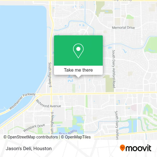 Jason's Deli map