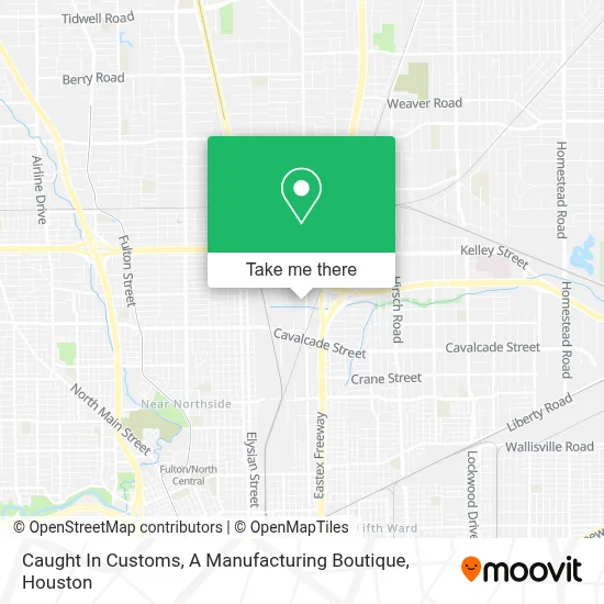 Caught In Customs, A Manufacturing Boutique map