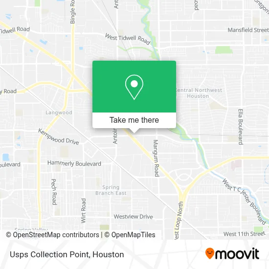 Usps Collection Point map