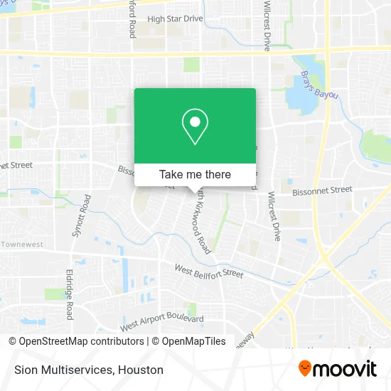 Sion Multiservices map