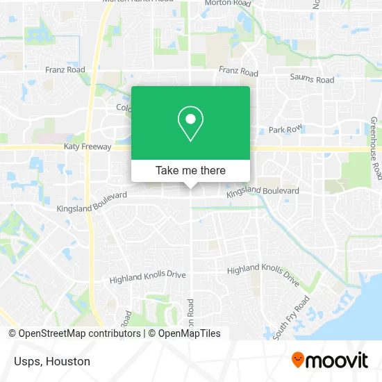 Usps map