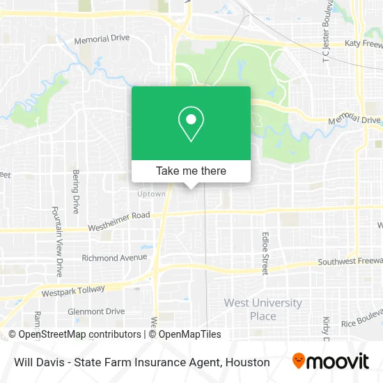 Will Davis - State Farm Insurance Agent map