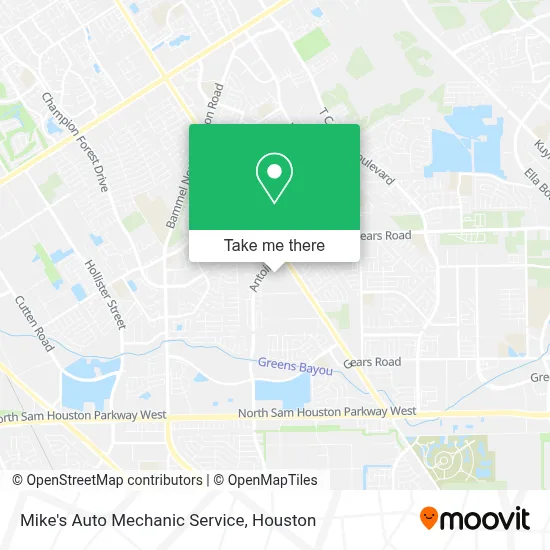 Mike's Auto Mechanic Service map