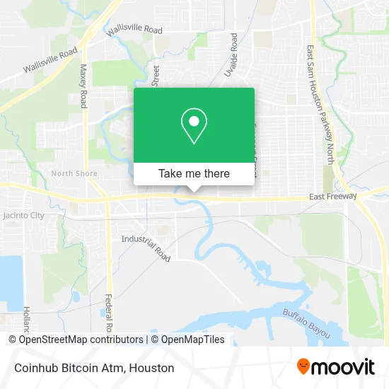 Coinhub Bitcoin Atm map