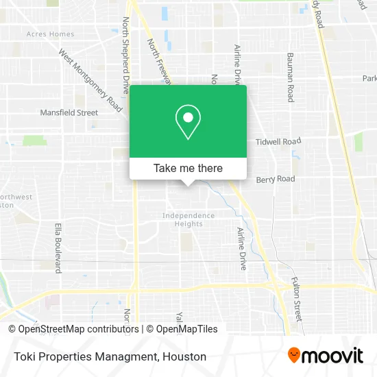 Toki Properties Managment map